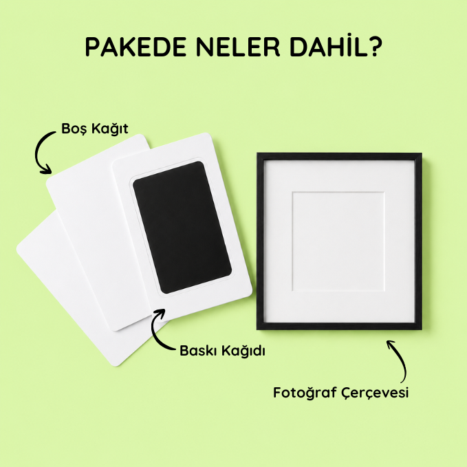 Evcil Hayvan Pati İzi Hatıra Kiti